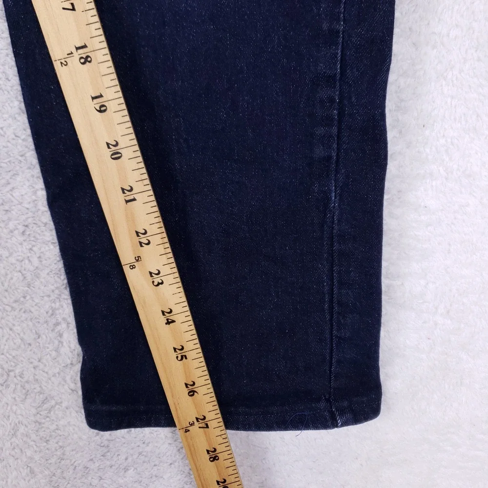 Levis 511 Slim Fit Jeans Mens 35x27 Dark Wash Blue‎ Stretch Denim Indigo